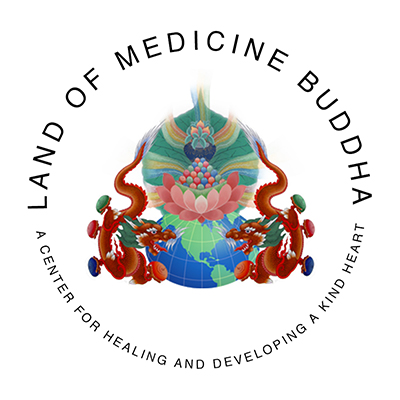 Land of Medicine Buddha Logo